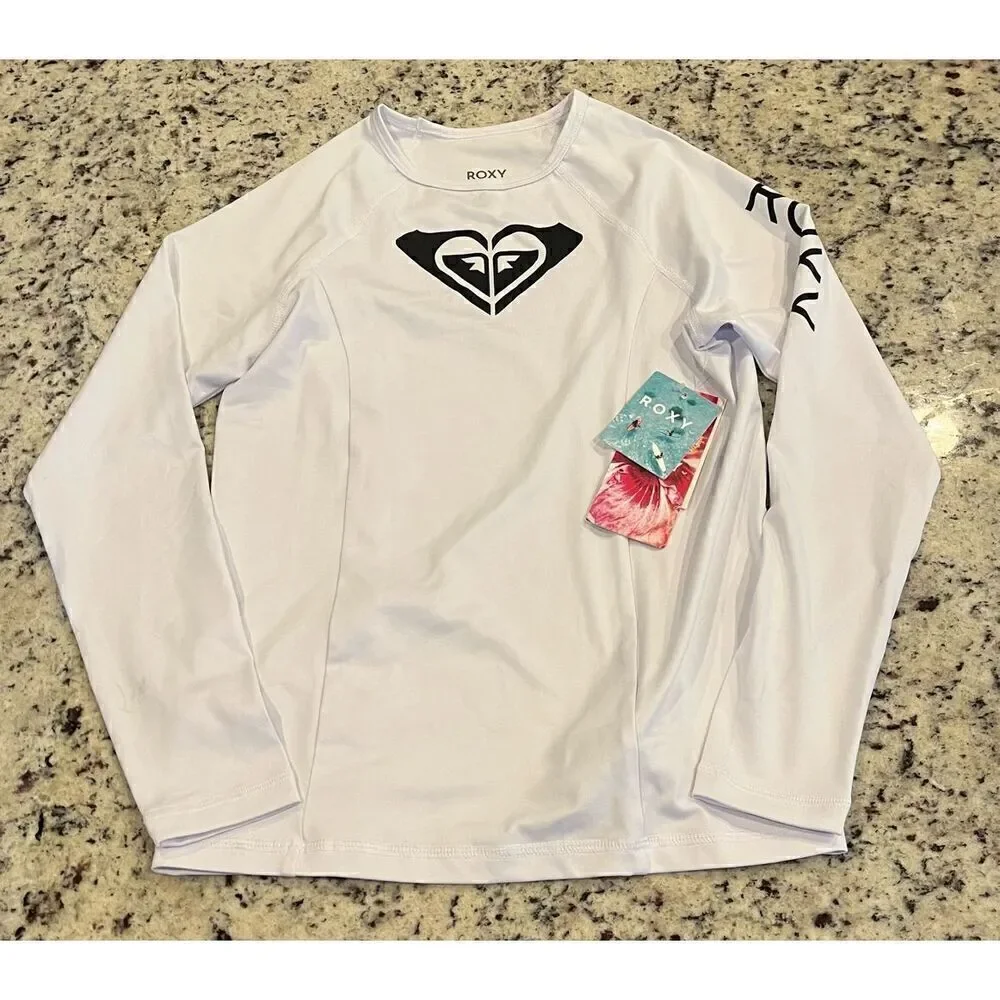 Roxy Girl Standard Whole Hearted Long Sleeve UPF 50 Rashguard
